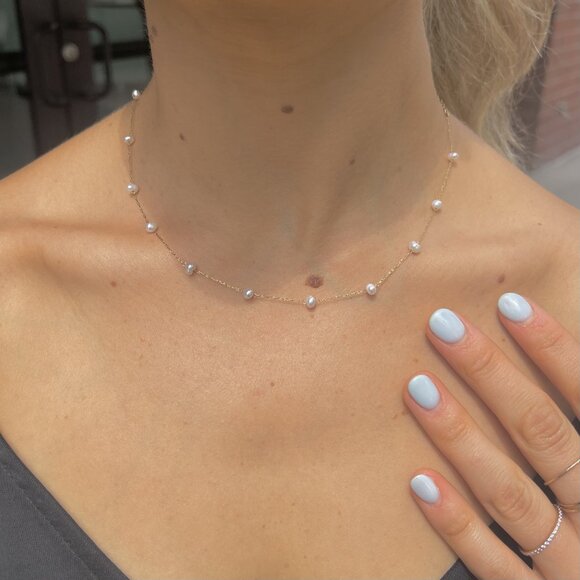 Nikki Smith Camille Pearl Necklace - Picture 3 of 3